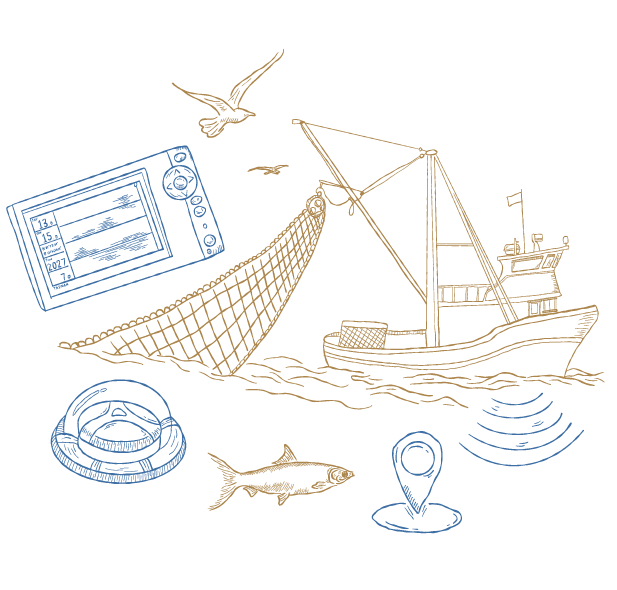 Fisheries Resources, Technology and Production thematic illustration