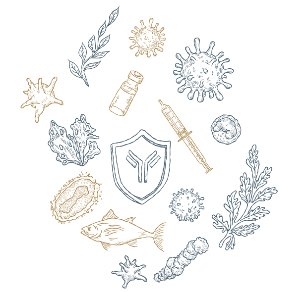 Aquatic Animal Health, Immunology and Microbiology thematic illustration